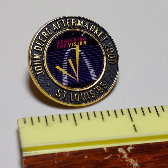 Aftermarket 2000 ST. LOUIS '95 Achieving The Vision Vintage Lapel Hat Pin - Picture 4 of 7